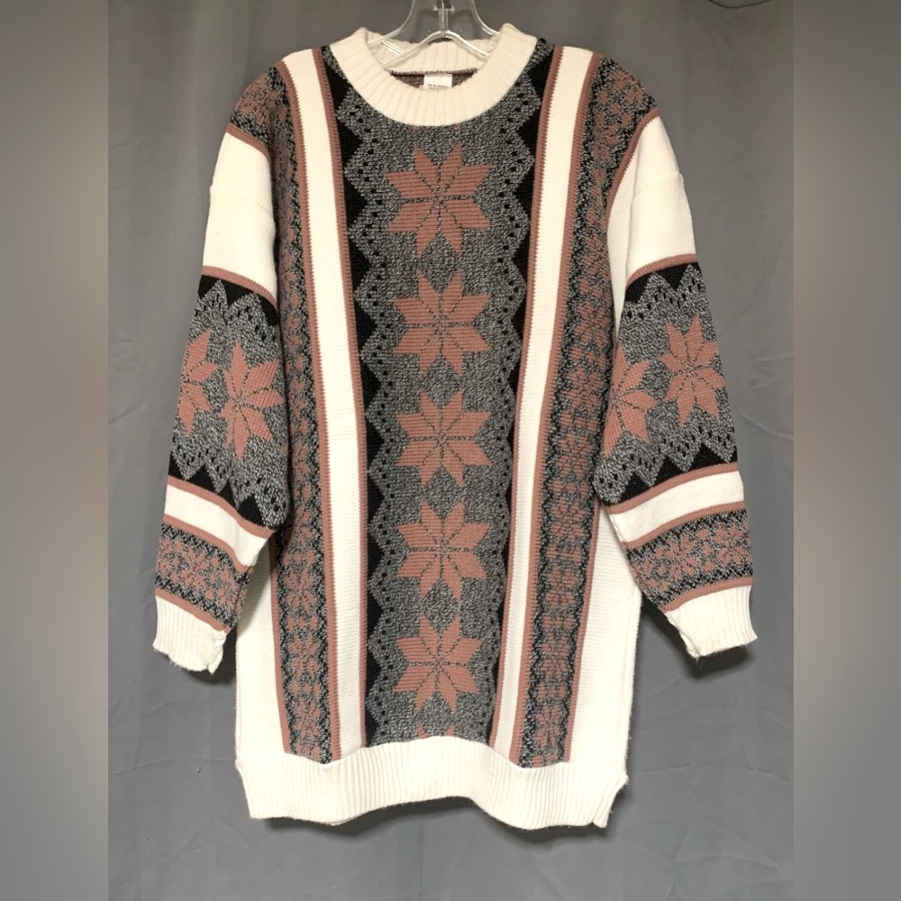 Vintage 80’s Unbranded Oversized Sweater Dress